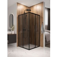Душевой уголок Domani-Spa Shape 2 99 90x90x190 без поддона (графит/тонированное стекло)