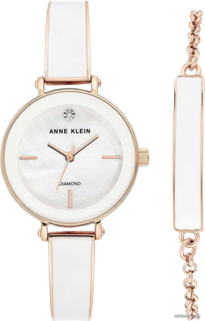 Наручные часы с украшением Anne Klein 3620WTST