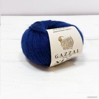 Пряжа для вязания Gazzal Baby Wool XL 802 50 г 100 м (синий)