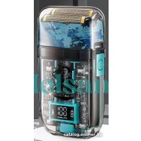 Электробритва VGR V-352 (прозрачный/синий)