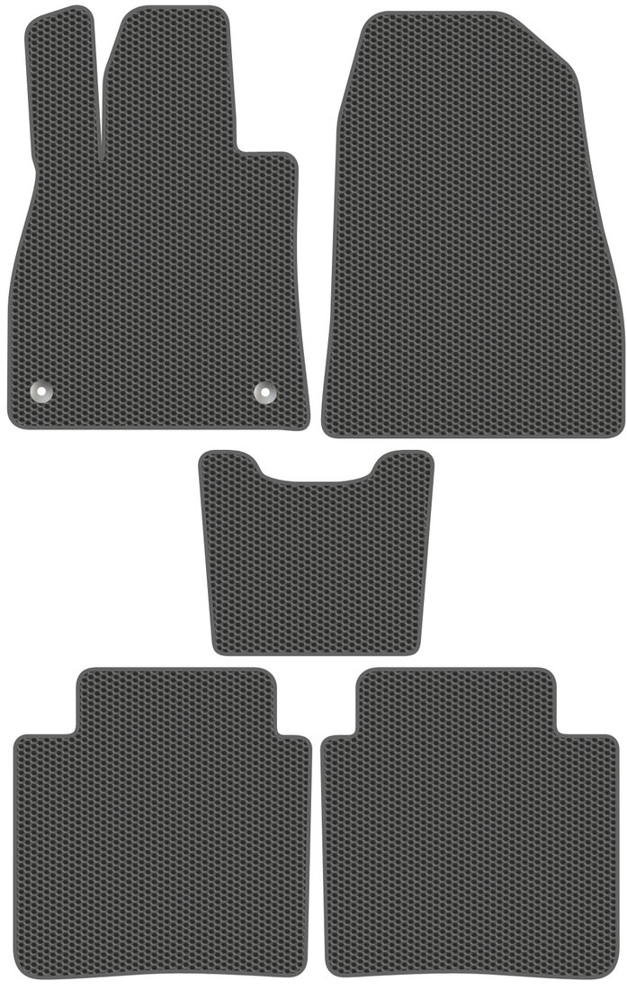 

Комплект ковриков для авто Alicosta Hongqi H5 II (седан / Cедан) 2022 - Н.В. (серый)