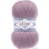 Пряжа для вязания Alize Lanagold 505 (800 м, пепельно-сиреневый)