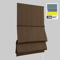 Римская штора Delfa Мини Cunda СШД-01М 553/135 (73x160, коричневый)