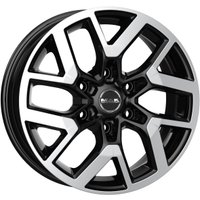 Литые диски MAK Gravel 16x6.5" 6x120мм DIA 74.5мм ET 50мм Black Mirror