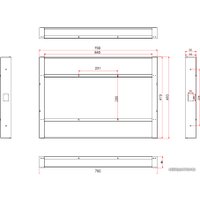 Телевизор AVEL AVS275SM (белый)