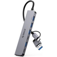 USB-хаб Orico YSA7-U3-GY-BP