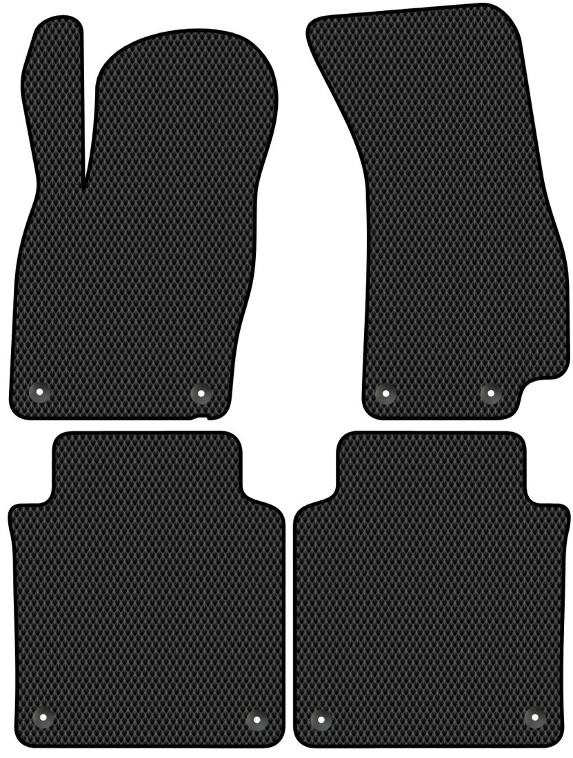 

Комплект ковриков для авто Alicosta Audi A8 Long IV (седан / D5, гибрид) 2017 - 2022 (черный, ромб)