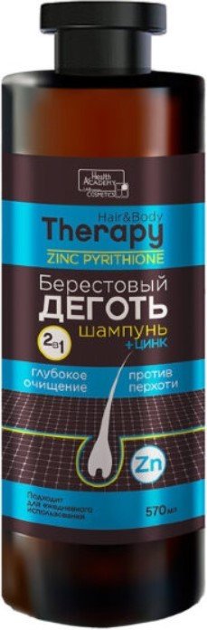 

Шампунь Family Cosmetics Hair & Body Therapy Берестовый деготь и цинк 570 мл