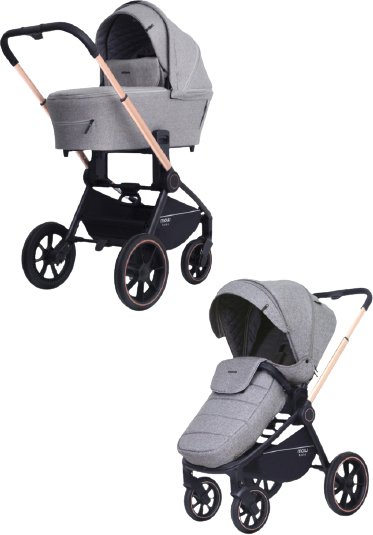 

Универсальная коляска Rant MOWbaby Zoom PU (2 в 1, gold beige)
