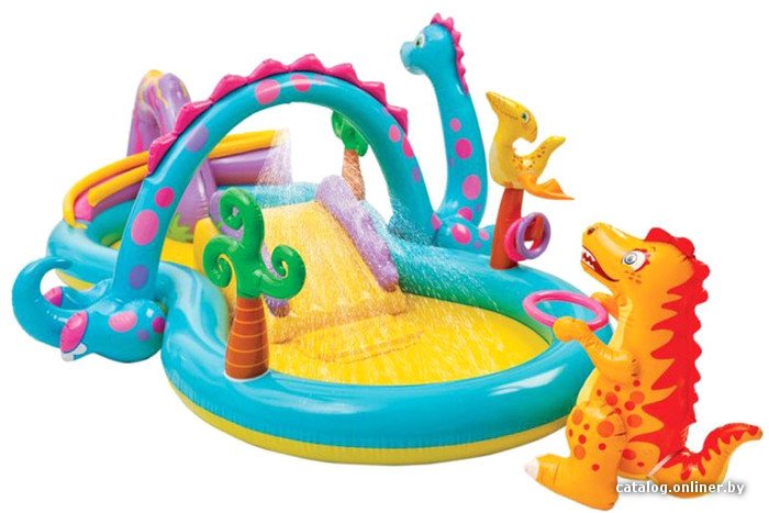 Игровой центр  Intex игровой центр Dinoland (57135)