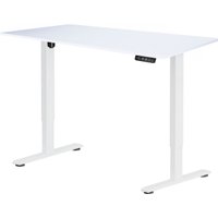 Стол для работы стоя ErgoSmart Electric Desk Prime 1200х650х18 мм (альпийский белый/белый)
