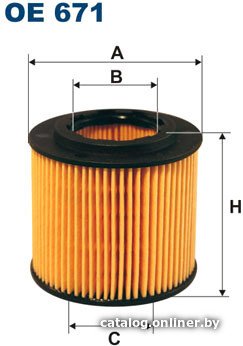 Масляный фильтр Filtron OE 671