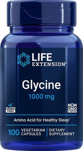 Глицин Life Extension Glycine 1000 мг (100 капсул)