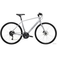 Велосипед Trek FX 2 Disc M 2022 (серебристый)
