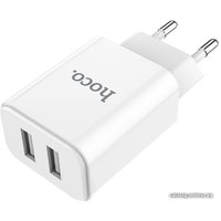 Сетевое зарядное Hoco C62A microUSB (белый)