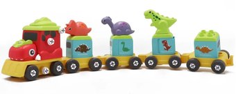 Конструктор Funky Toys Дино-Паровозик FT0002134