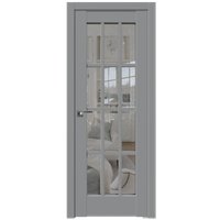 Межкомнатная дверь ProfilDoors 102U L 90x200 (манхэттен, стекло прозрачное)