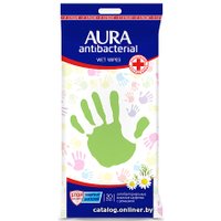 Влажные салфетки Aura антибактериальные (20 шт)