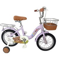 Детский велосипед YAYALE 38-064 16 (фиолетовый, разобранный)