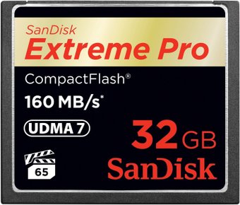 SanDisk Extreme Pro CompactFlash 32GB (SDCFXPS-032G-X46)