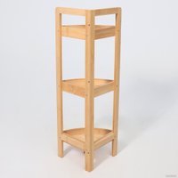 Этажерка AksHome Lily 2 (бамбук)