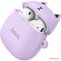 Наушники Hoco EW45 Cute Cat (сиреневый)