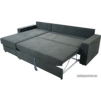 Угловой диван Mio Tesoro Vide 4УС (Evento Carbon Black)