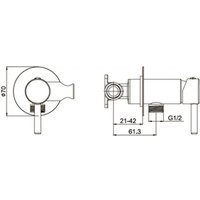 Гигиенический душ Grocenberg GB001 (хром)