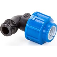 Фитинг Lammin Отвод с наружной резьбой для ПЭ труб 32х1 1/4" в Орше