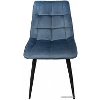 Стул AksHome Fred (темно-лазурный/черный)
