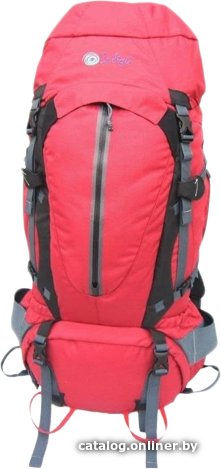 Туристический рюкзак Indigo Explore 90 л (красный/серый)