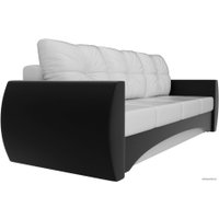 Диван Лига диванов Сатурн 28168 (экокожа, белый/черный)