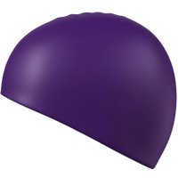 Шапочка для плавания Mad Wave Standart Cap Silicone (пурпурный)