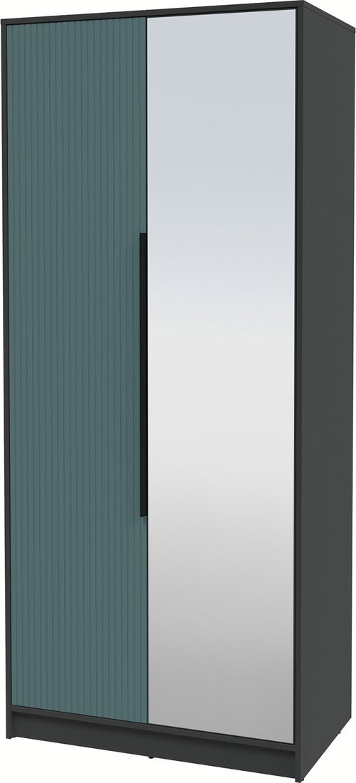 

Шкаф распашной Интерлиния Концепт Лайн КТ-Ш2з (антрацит/верде)