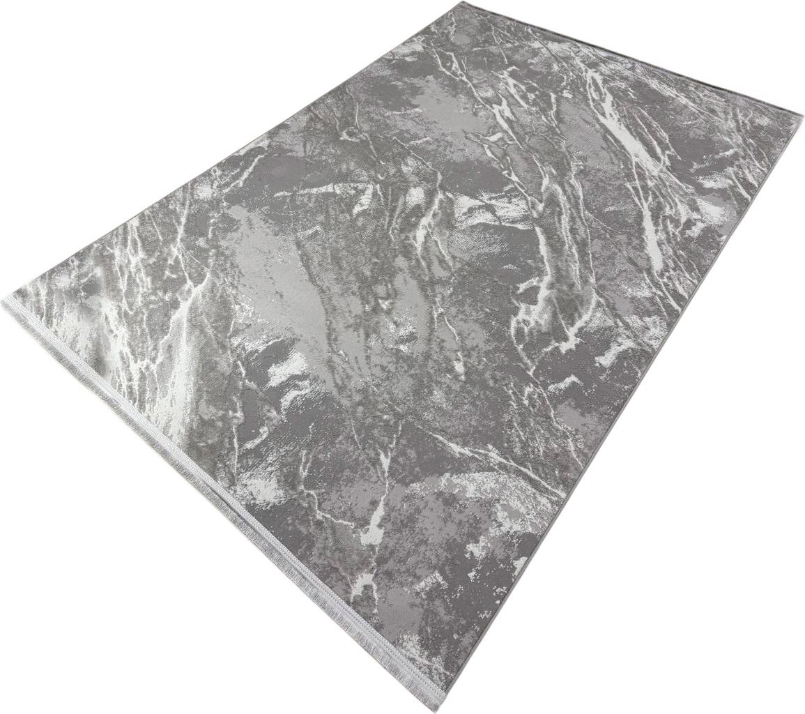 

Ковер для жилой комнаты Radjab Carpet Афина Прямоугольник 9012A 12854RK (3x4, Grey/Grey)