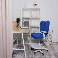 Детское ортопедическое кресло AksHome Pegas (синий)