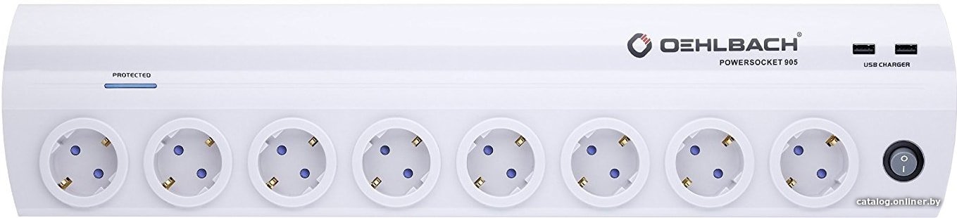 Сетевой фильтр Oehlbach Powersocket 905 (белый)