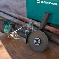 Угловая шлифмашина Rokodil Spark Pro (с 1-им АКБ, кейс)