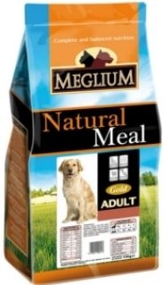 

Сухой корм для собак Meglium Natural Meal Adult Gold 20 кг