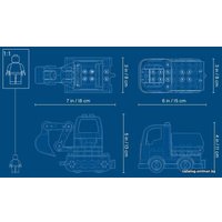 Конструктор LEGO Duplo 10931 Грузовик и гусеничный экскаватор