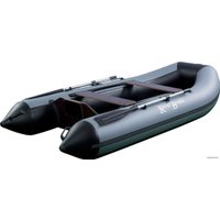 Моторно-килевая лодка RiverBoats 350 (серый/черный)