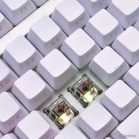 Клавиатура Dark Project KD87A White (Gateron Optical Red)