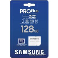 Карта памяти Samsung PRO Plus microSDXC 128GB MB-MD128SA/EU (с адаптером)