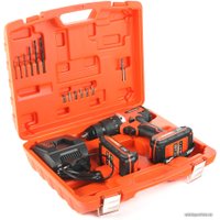 Ударная дрель-шуруповерт Patriot BR 210UES-h 180301555 (с 2-мя АКБ, кейс)