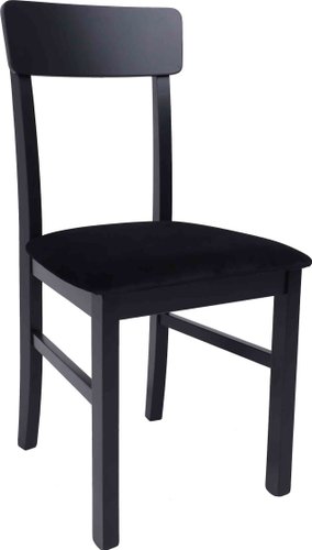 Стул DREWMIX Leo 1 (черный велюр 29B/черный)