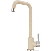 Смеситель Granula для кухни высокий, ST-4033, бежевый