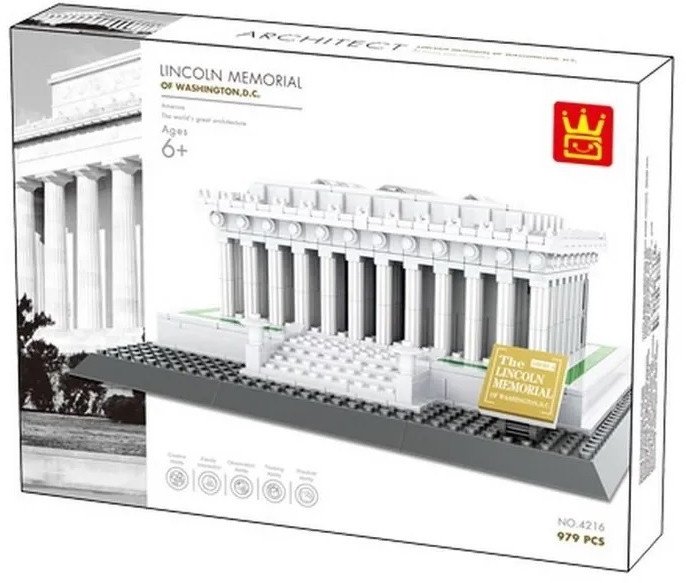 Конструктор Wange Архитектура мира 69956 (979эл)