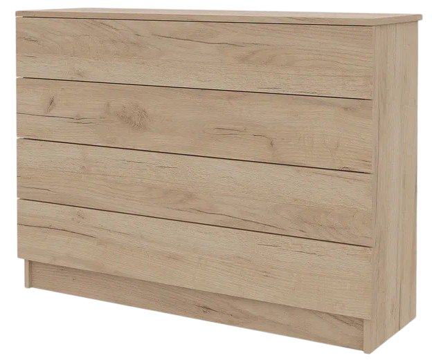 

Комод Горизонт Нео 1050 4 ящика (дуб золотой крафт)