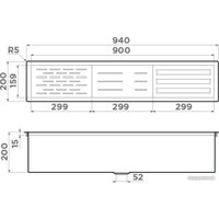 Сушилка для посуды Omoikiri DRY-02 GM (без вставок)