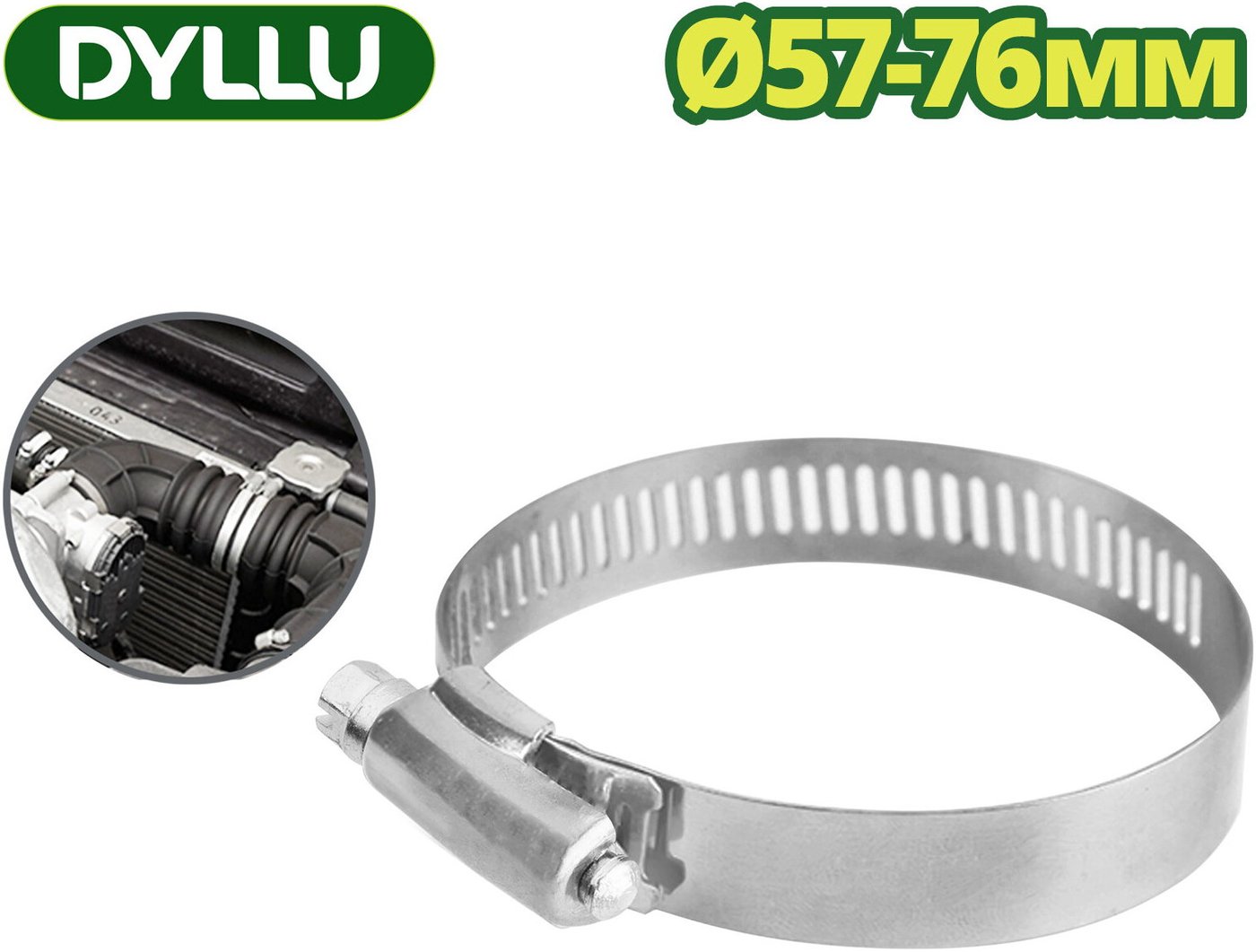 

Хомут червячный Dyllu DTHU2910